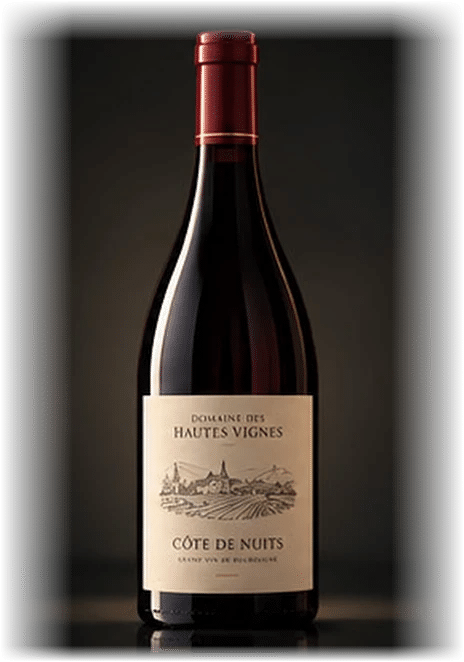 Bouteille de Côte de Nuits