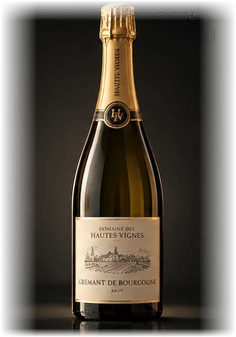 Bouteille de Crémant de Bourgogne